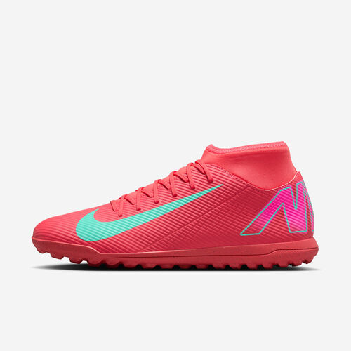Nike Mercurial Superfly 10 Club, Brasa Resplandor/Verde Aurora, hi-res