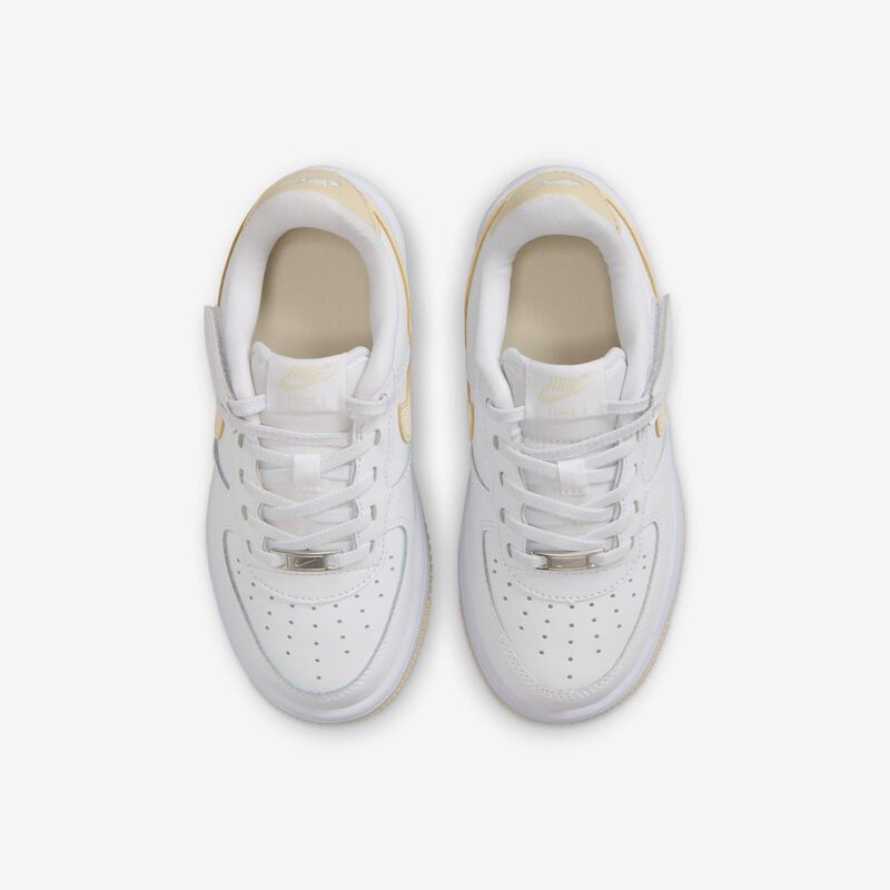 Nike Force 1 Low EasyOn, Blanco/Blanco/Caqui Claro, hi-res
