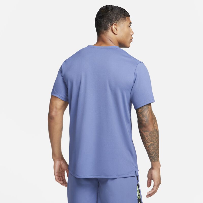 Nike Dri-FIT UV Miler Studio '72, Azul difuso/Avalancha lima, hi-res