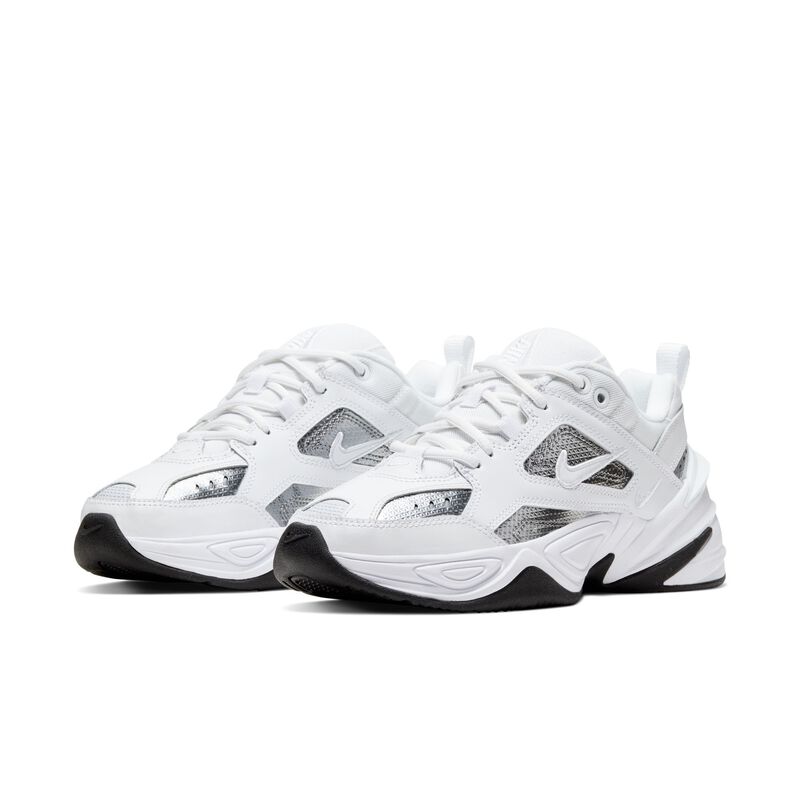 Nike M2K Tekno Essential, Blanco/Blanco-Met&aacute;lico Plateado-Negro, hi-res