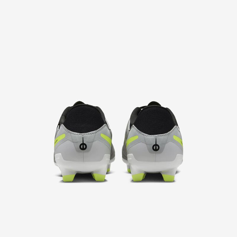 Nike Tiempo Legend 10 Academy, Plata Metalizada/Negro-Voltio, hi-res