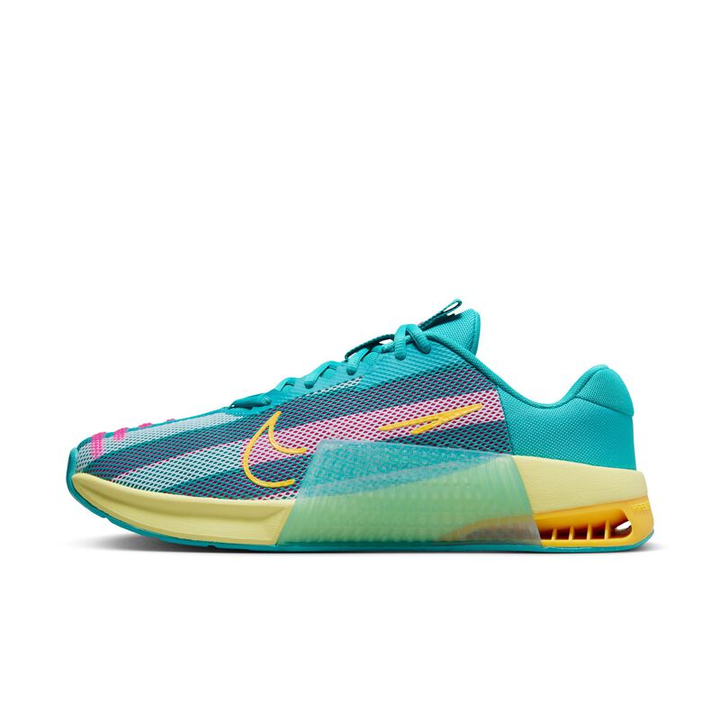 Nike Metcon 9 AMP, Cactus Polvoriento/Rosa Feroz-Azul Glaciar, hi-res
