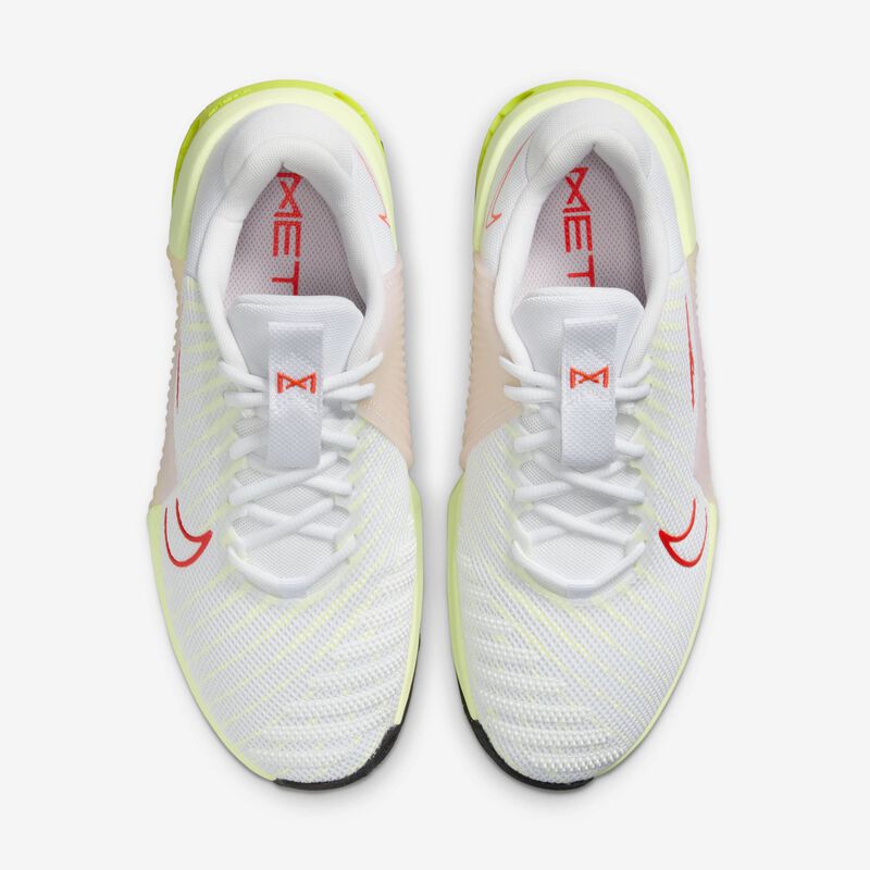 Nike Metcon 9, Blanco/Voltio/Apenas Volt/Carmesí Brillante, hi-res