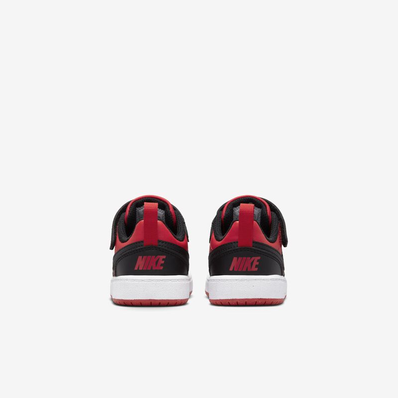 Nike Court Borough Low Recraft, Rojo Universitario/Blanco/Negro, hi-res