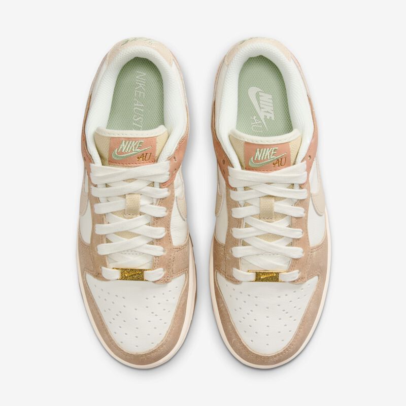 Nike Dunk Low SE, Vela/Marrón ámbar/Cáñamo/Duna, hi-res
