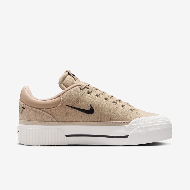 Nike Court Legacy Lift, Cáñamo/Vela/Deriva de arena/Negro, hi-res