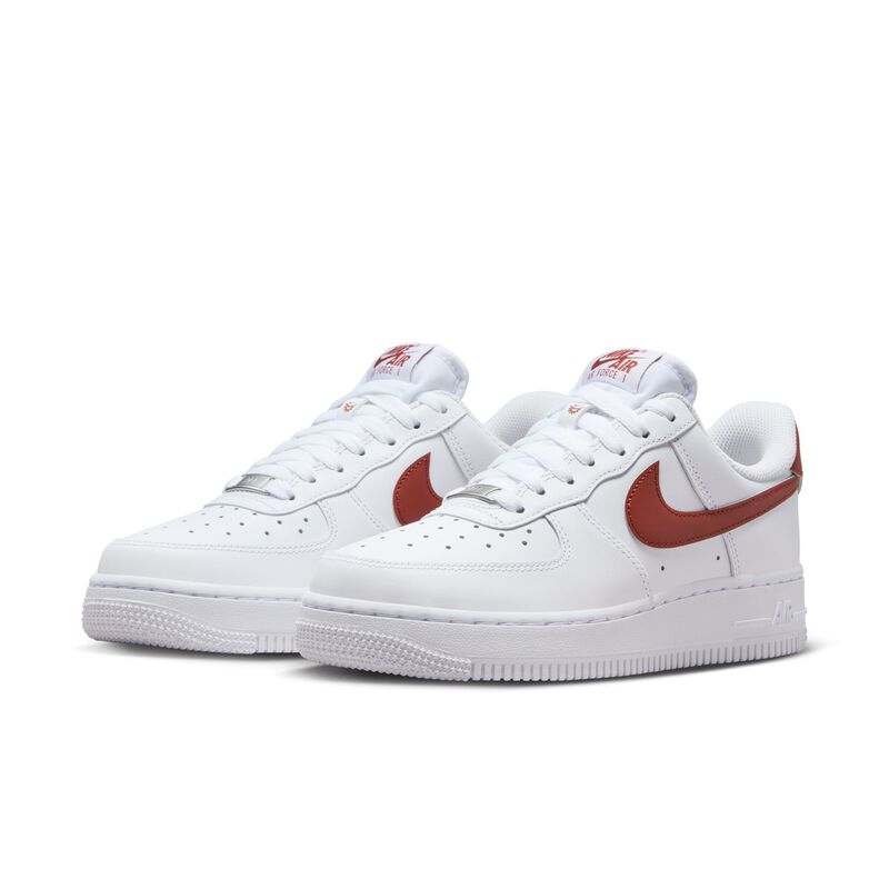 Nike Air Force 1 '07 EasyOn, Blanco/Naranja resistente, hi-res