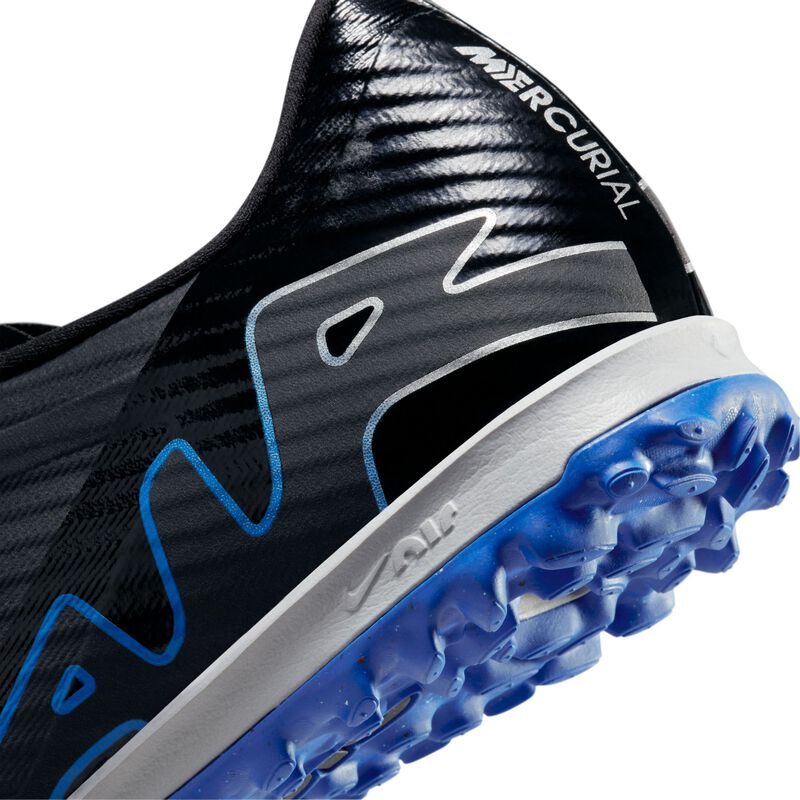 Nike Zoom Mercurial Vapor 15 Academy TF, Negro/Hiperroyal/Cromo, hi-res