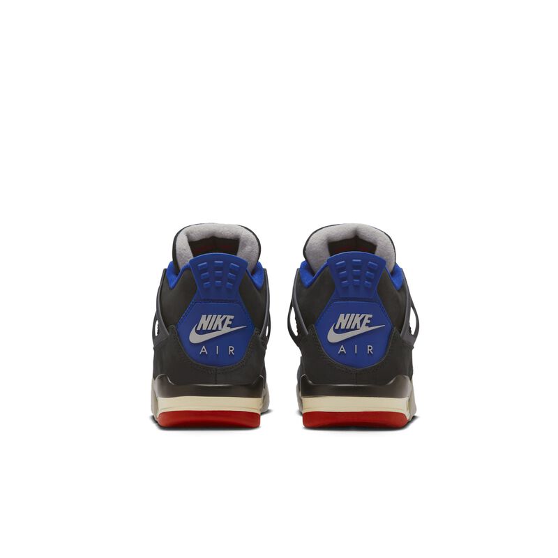 Air Jordan 4 Retro, Negro/Negro-Grafito Claro, hi-res