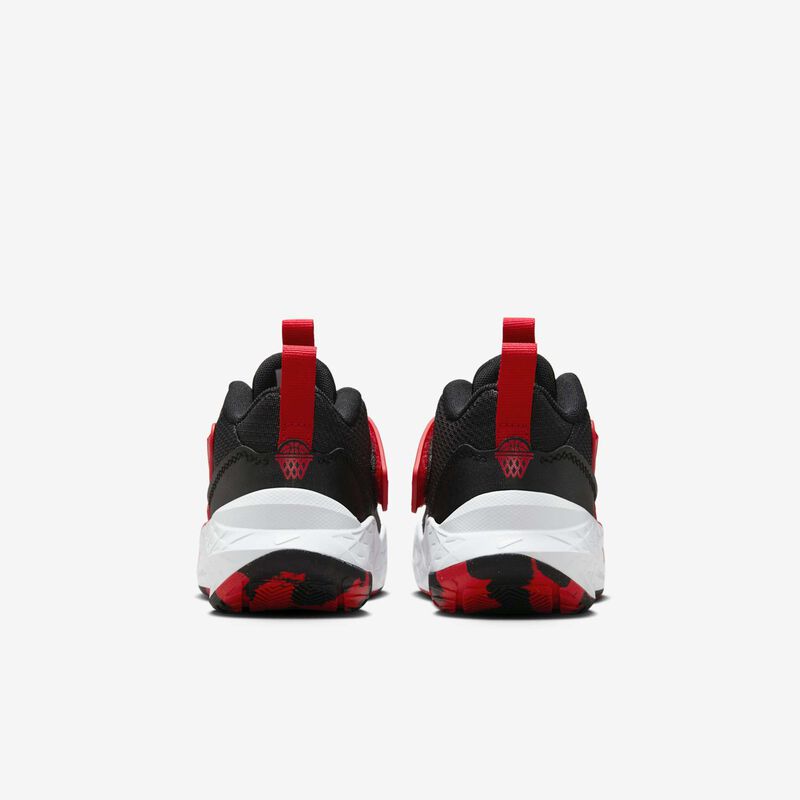 Nike Team Hustle D 12, Negro/Rojo Universitario/Blanco, hi-res
