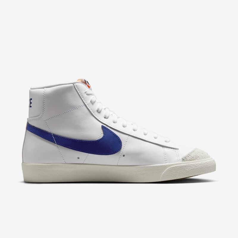 Nike Blazer Mid '77 Vintage, Blanco/Blanco Cumbre/Vela/Azul Royal Intenso, hi-res