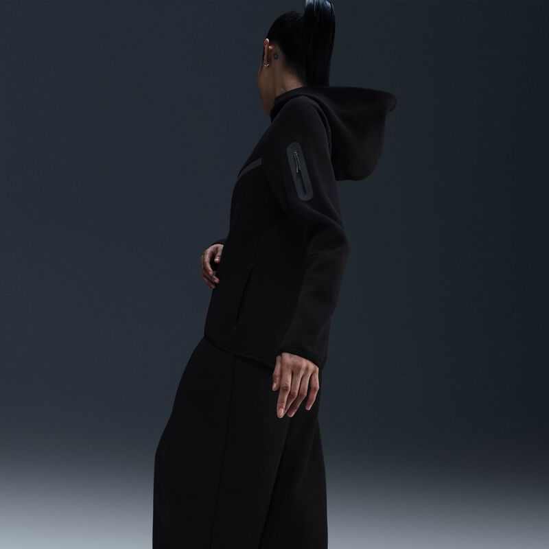 Nike Sportswear Tech Fleece Windrunner, Negro/Negro, hi-res