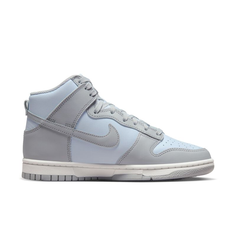 Nike Dunk High, Tinte azul/Blanco cima/Gris ahumado claro, hi-res