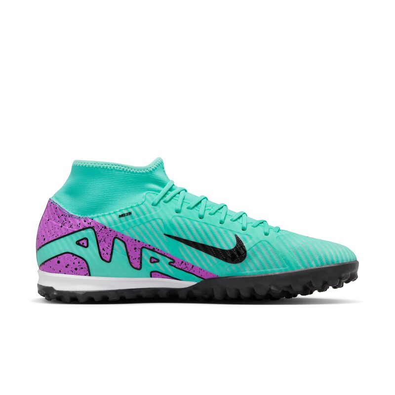 Nike Zoom Mercurial Superfly 9 Academy TF, Hiperturquesa/Sueño fucsia/Blanco/Negro, hi-res