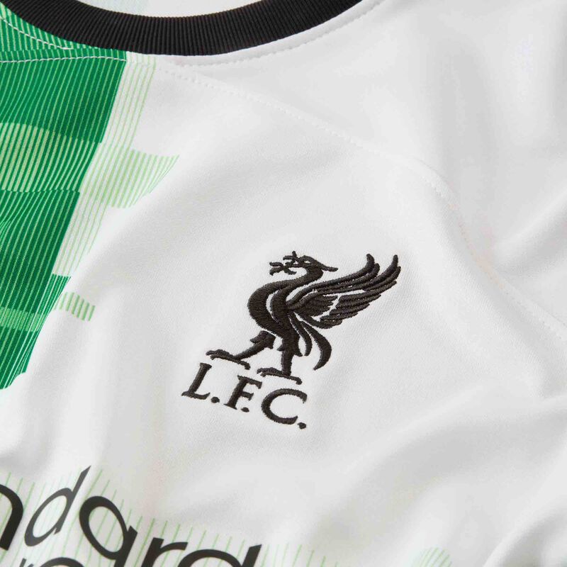 Liverpool FC visitante 2023/24 Stadium, Blanco/Chispa verde/Negro, hi-res