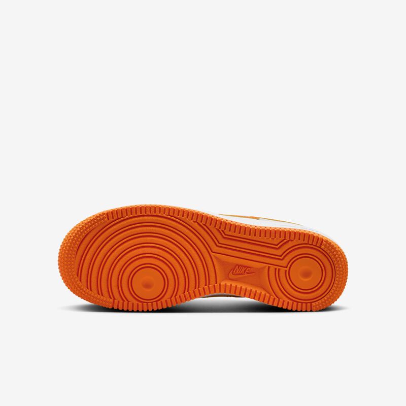 Nike Air Force 1, Blanco/Naranja De Seguridad-Blanco, hi-res
