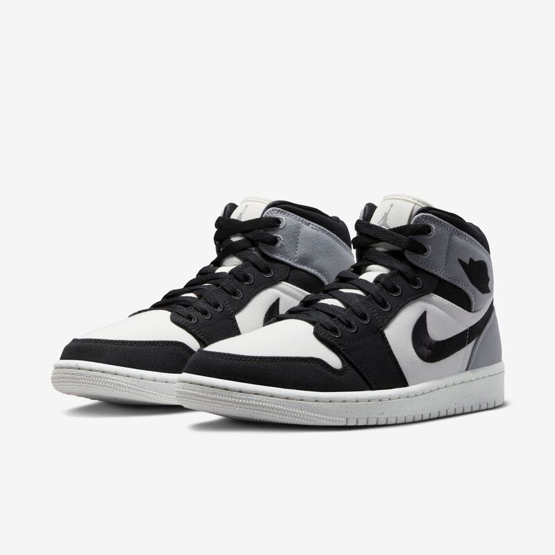 Air Jordan 1 Mid SE, Vela/Gris acero claro/Negro, hi-res
