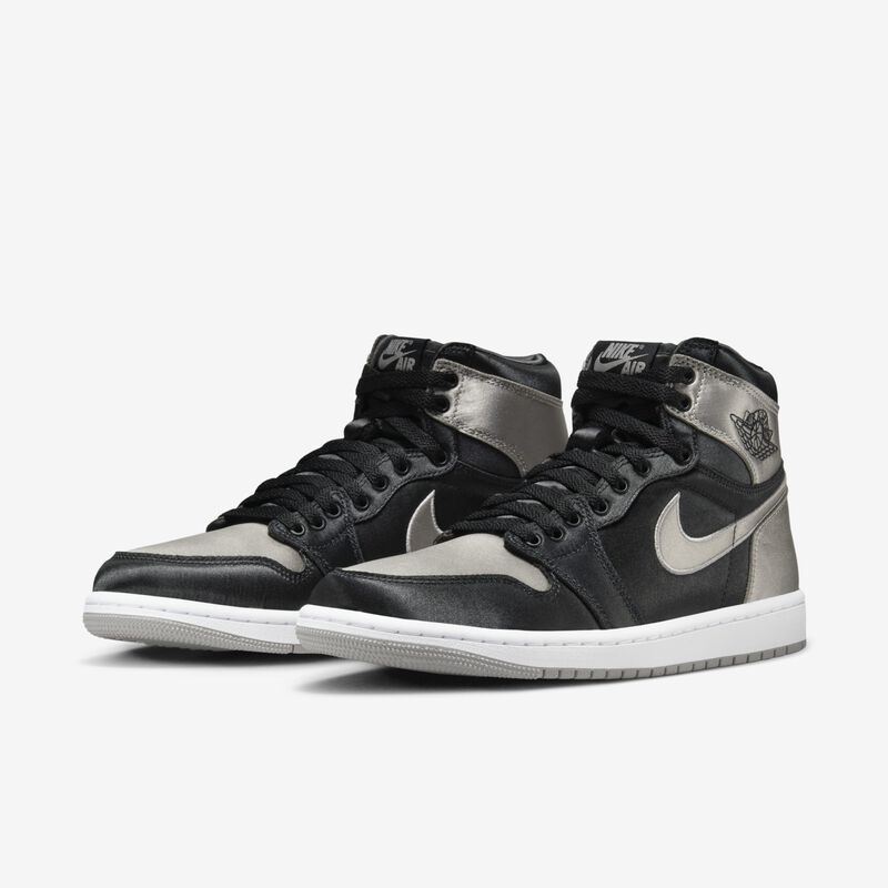 Air Jordan 1 Retro High OG "Satin Shadow", Negro/Blanco/Gris Medio, hi-res