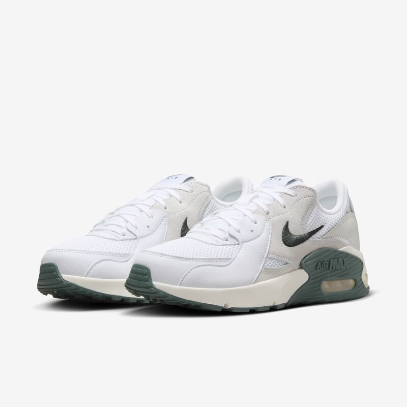 Nike Air Max Excee, Blanco/Verde Vintage-Fantasma-Vela, hi-res