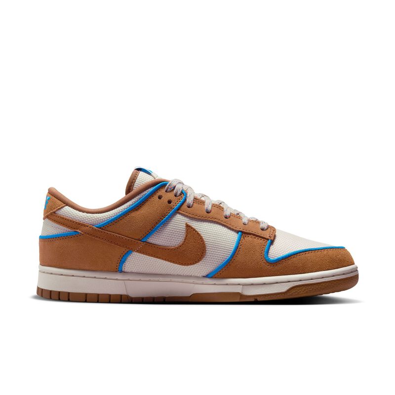 Nike Dunk Low Retro Premium, Marrón Británico Claro/ Bronceado Británico Claro-Foto Azul, hi-res