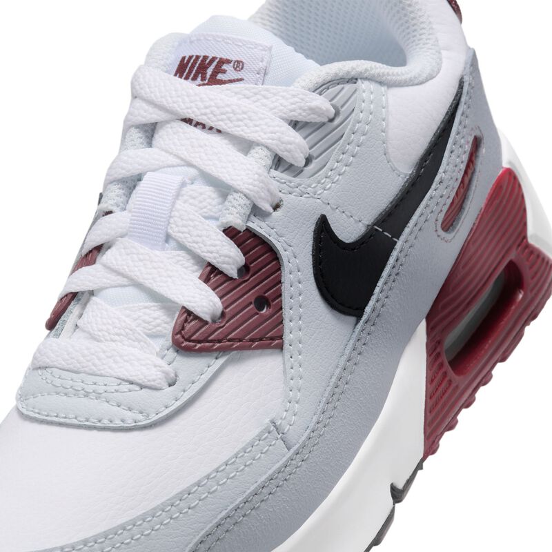 Nike Air Max 90 LTR, Blanco/Negro-Rojo Oscuro-Platino Puro, hi-res