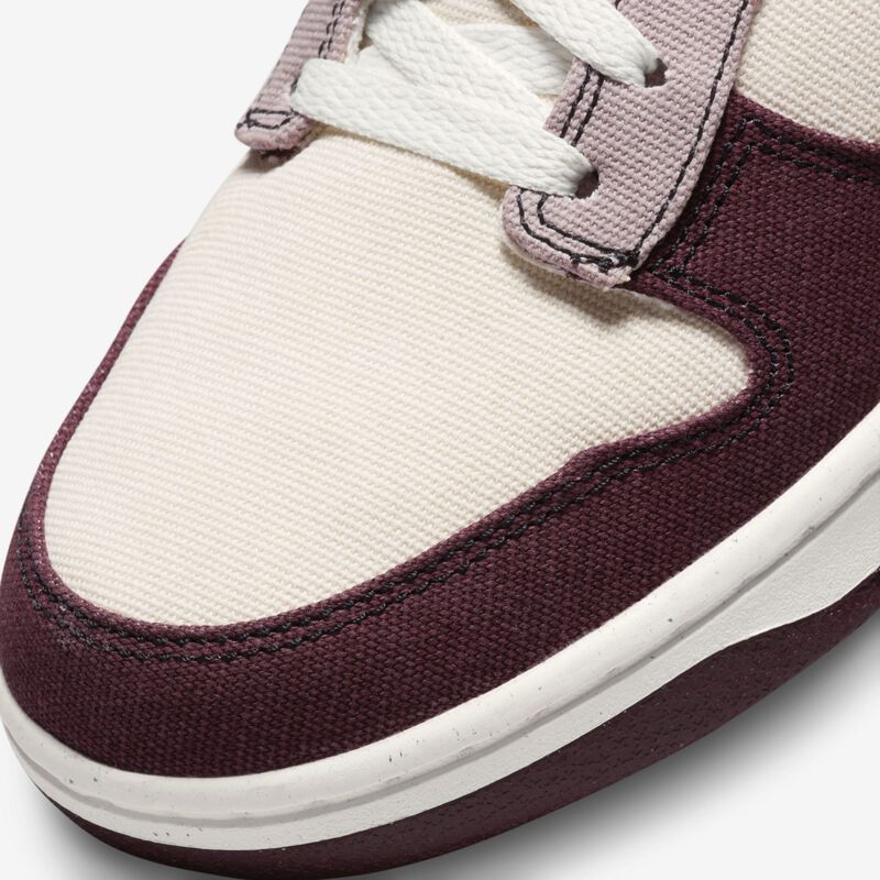 Nike Dunk Mid, Leche de coco/Oro celestial/Eclipse ciruela/Naranja vivo, hi-res
