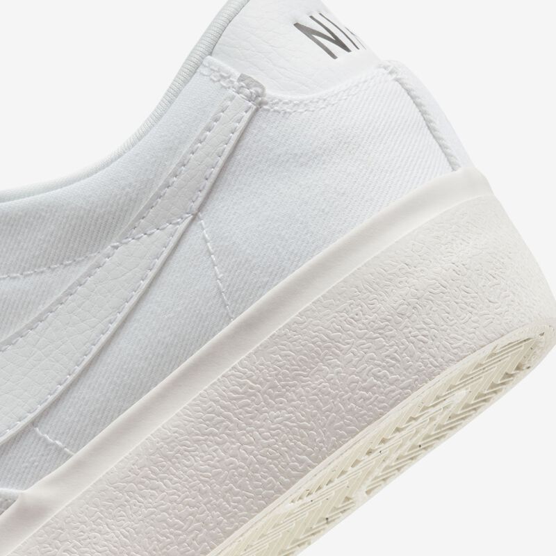 Nike Blazer Low Platform Canvas, Blanco/Sail/Negro/Blanco, hi-res