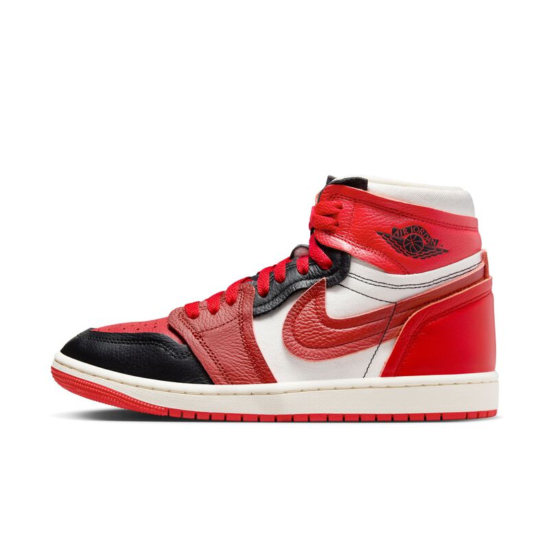 Air Jordan 1 High Method of Make, Rojo Sport/Negro/Vela/Rojo Duna, hi-res