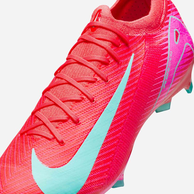 Nike Mercurial Vapor 16 Pro, Brasa Resplandor/Verde Aurora, hi-res