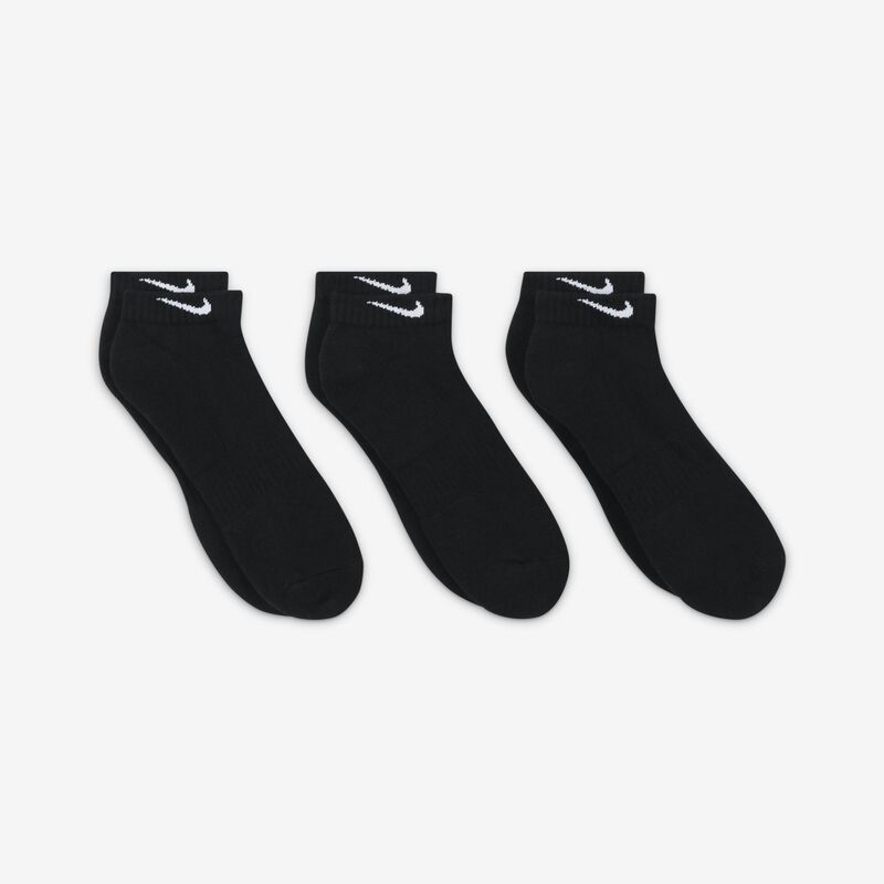 Nike Everyday Cushioned, Negro/Blanco, hi-res