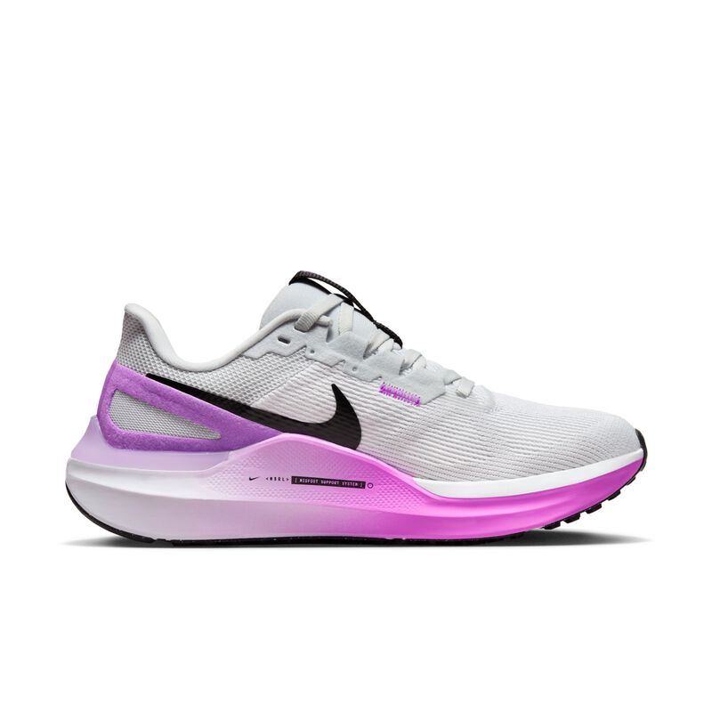 Nike Structure 25, Blanco/Negro-puro platino-fucsia dream, hi-res