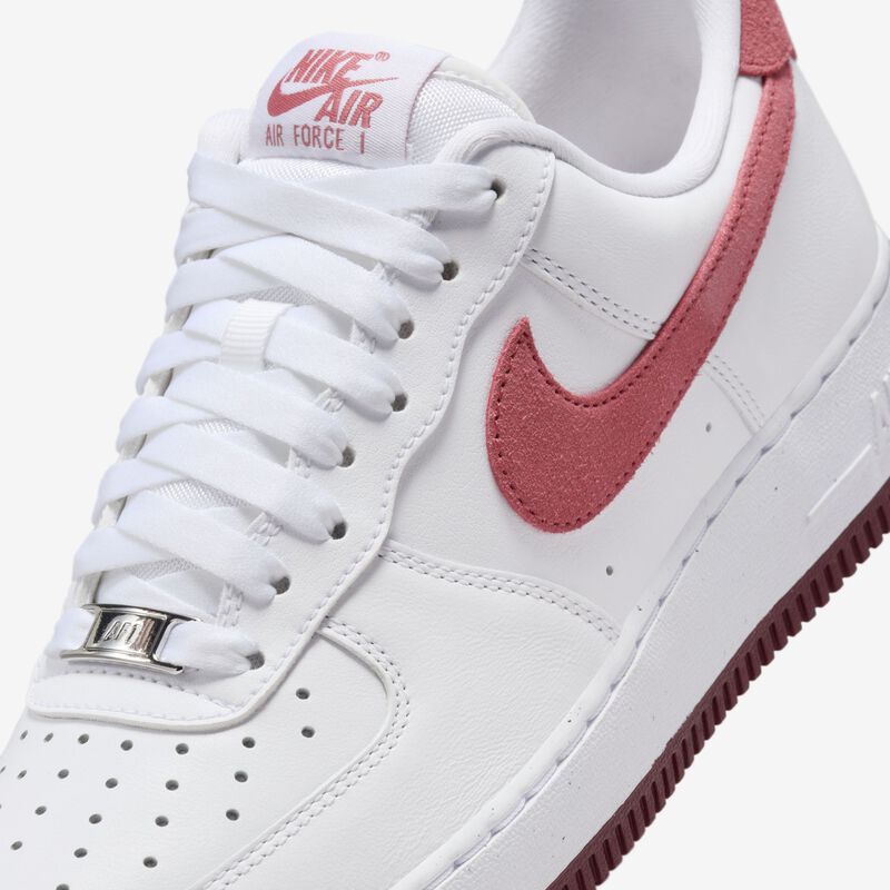 Nike Air Force 1 '07, Blanco/Rojo del Equipo/Rojo Dragón/Adobe, hi-res