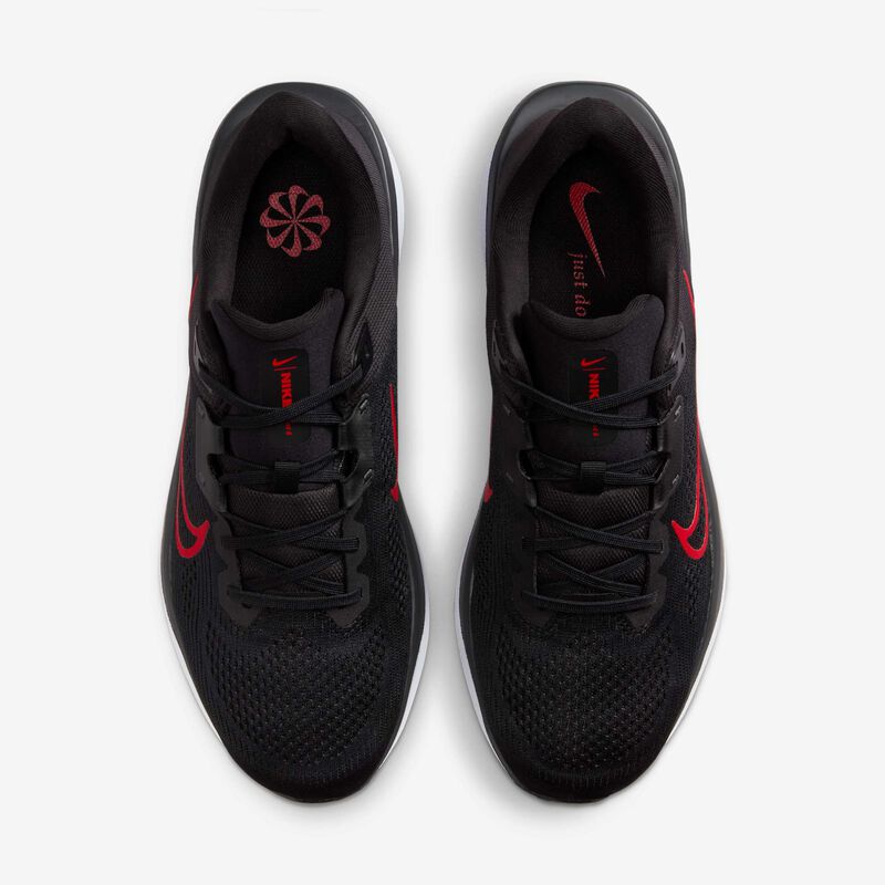 Nike Quest 6, Negro/Blanco/Rojo universitario, hi-res
