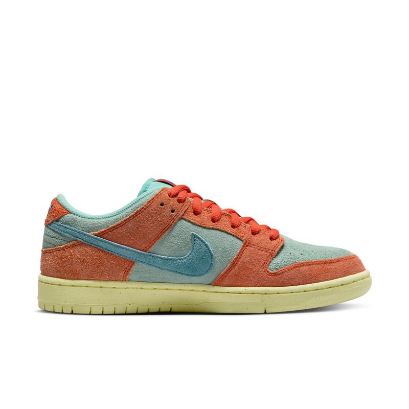 Nike SB Dunk Low Pro Premium, Naranja/Ruido Aqua-Esmeralda Subida-Naranja, hi-res