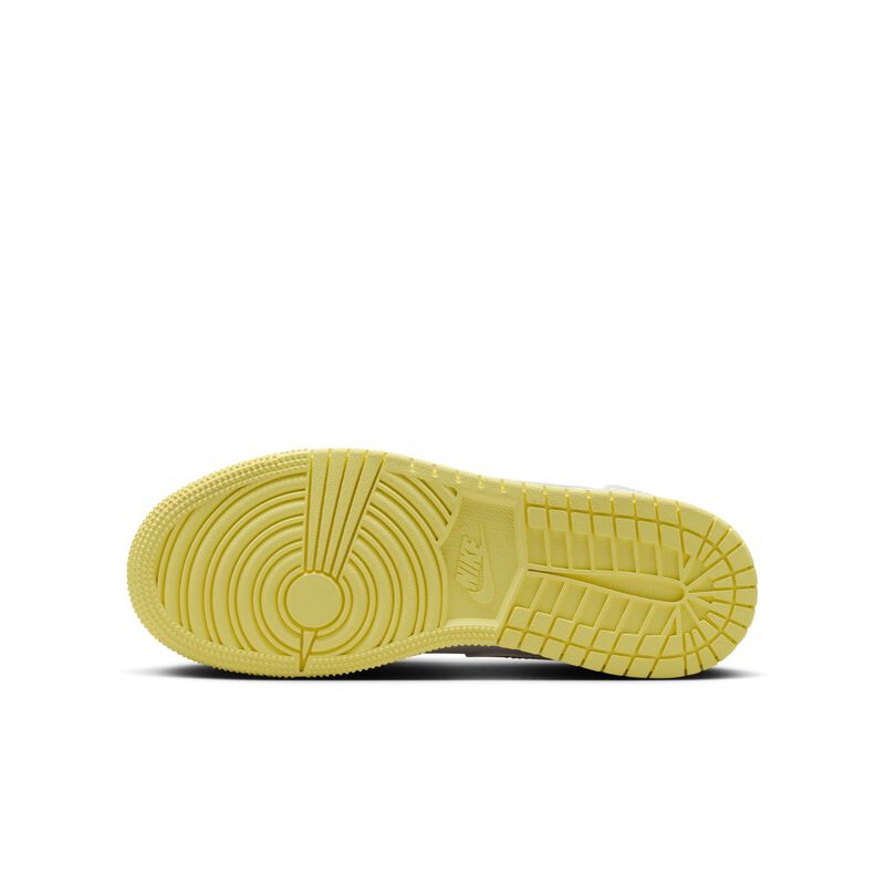 Air Jordan 1 Mid, Vela/Laser Claro Naranja-Blanco, hi-res