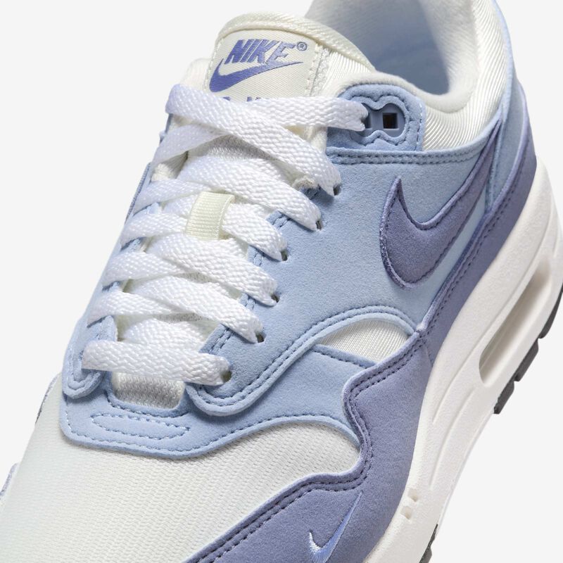 Nike Air Max 1 '87 Textile, Vela/Claro Armory Azul/Negro/Ceniza Pizarra, hi-res
