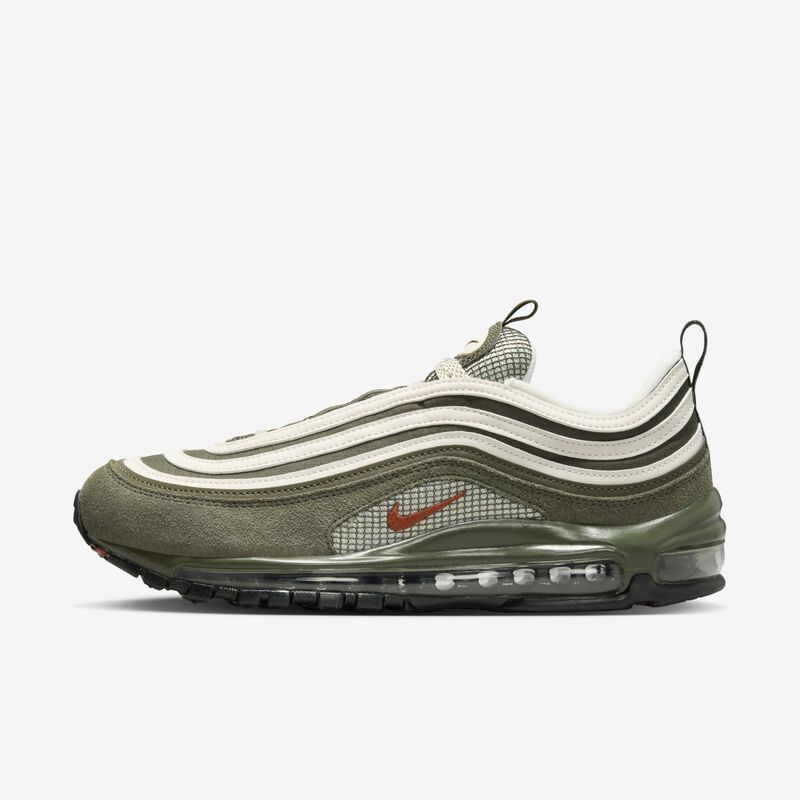 Nike Air Max 97 SE, Phantom/Cargo caqui/Negro/Naranja rugoso, hi-res
