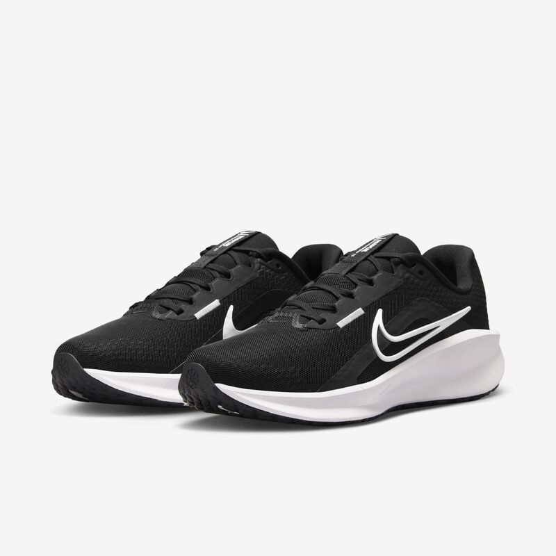 Nike Downshifter 13, Negro/Gris Ahumado Oscuro/Blanco, hi-res