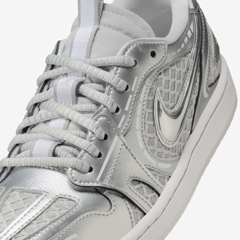 Air Jordan 1 Low Method of Make, Gris Neutro/Blanco Plateado Metalizado, hi-res
