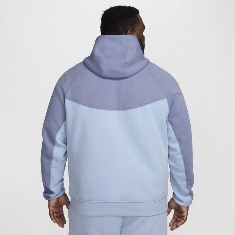 Nike Sportswear Tech Fleece Windrunner, Azul Marino Claro/Pizarra Ceniza/Blanco, hi-res