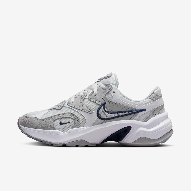 Nike AL8, Gris Lobo/Azul Marino Medianoche/Blanco/Polvo Fotón, hi-res