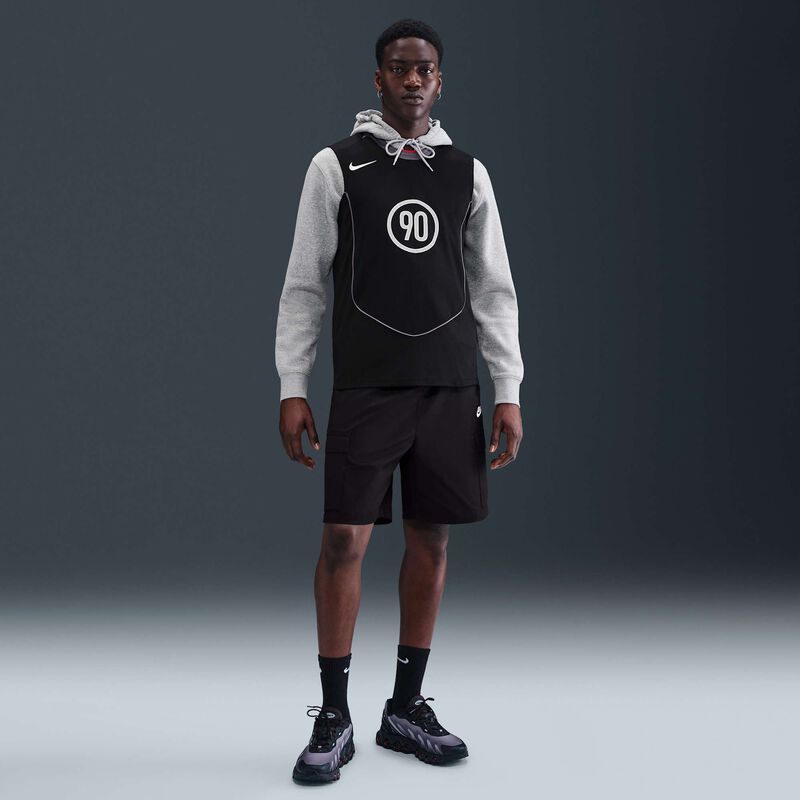 Nike Total 90, Negro/Grafito Claro/Rojo Gimnasio/Vela, hi-res