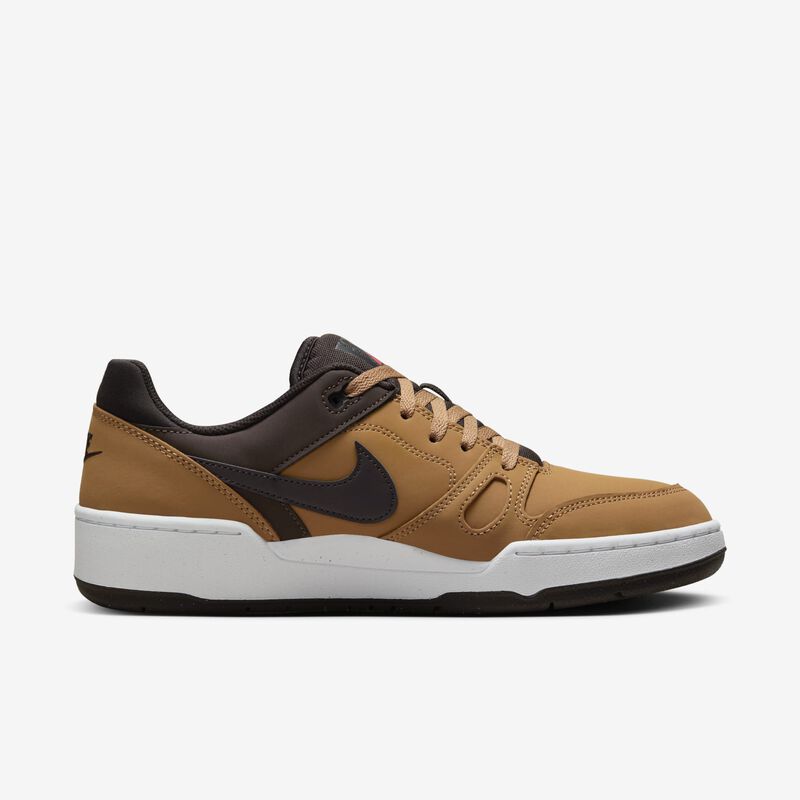 Nike Full Force Low Premium, Lino/Marrón Barroco/Blanco/Marrón Terciopelo, hi-res