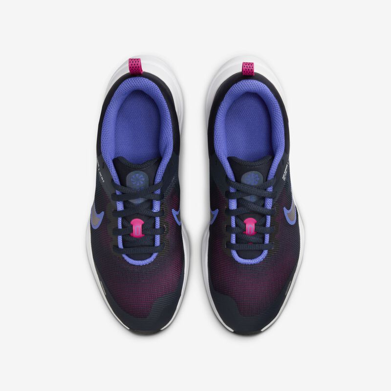 Nike Downshifter 12, Obsidiana oscuro/Rosa feroz/Ultramarino claro/Blanco, hi-res