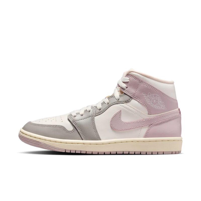 Zapatilla Air Jordan&nbsp;1 Mid, Blanco, hi-res