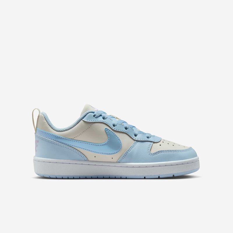 Nike Court Borough Low Recraft, Perla suave/Hortensias/Blanco/Azul celestino, hi-res