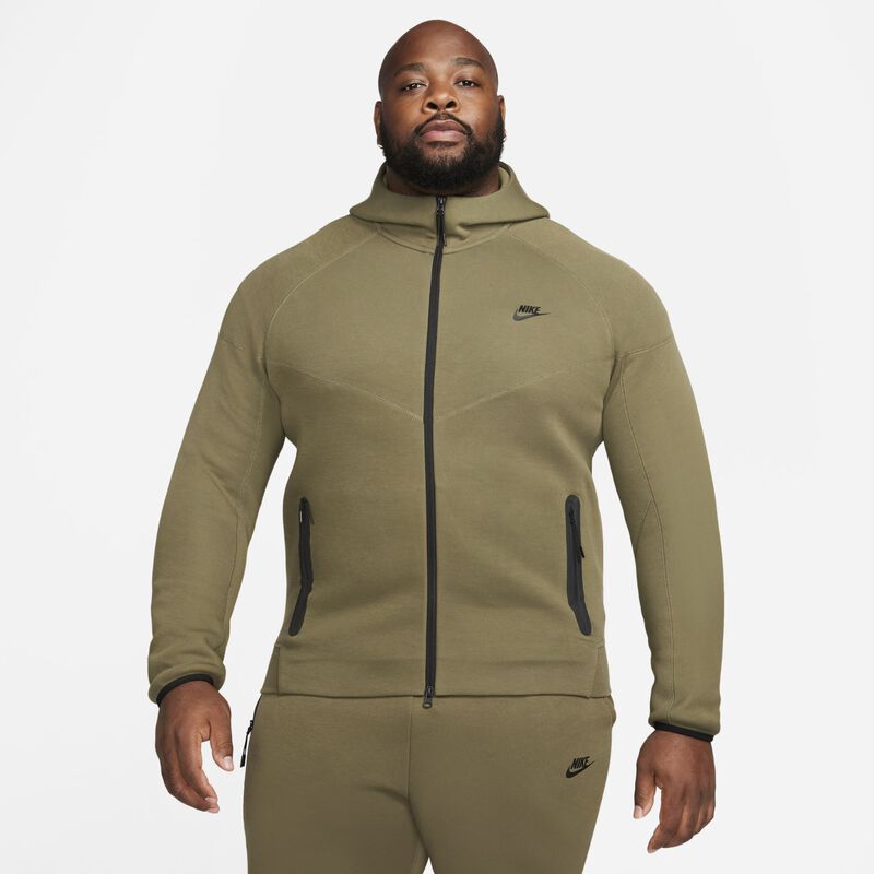 Nike Sportswear Tech Fleece Windrunner, Oliva medio/Negro, hi-res