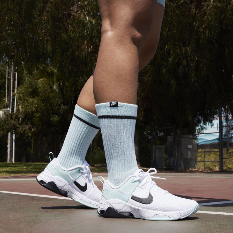 Nike Zoom Bella 6, Blanco/Hielo jade/Aumento esmeralda/Negro, hi-res