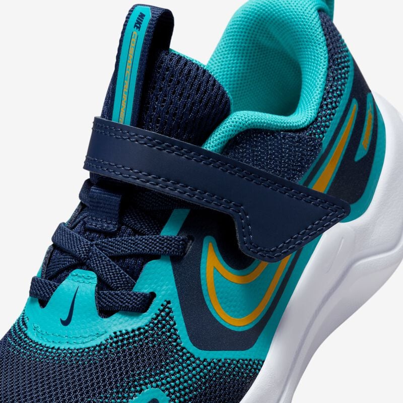 Nike Cosmic Runner, Azul Marino Medianoche/Cactus Empolvado/Blanco/Piel De Naranja, hi-res