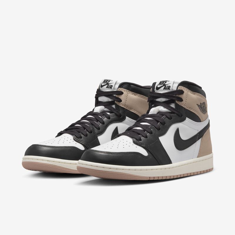 Air Jordan 1 Retro High OG, Negro/Leyenda Media Marrón-Blanco-Vela, hi-res